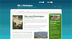 Desktop Screenshot of gite-aveyron-montmejean.com